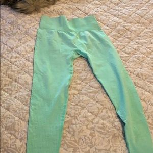 Gym shark ultra seamless leggings in neon green